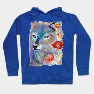 Fox and roses Hoodie